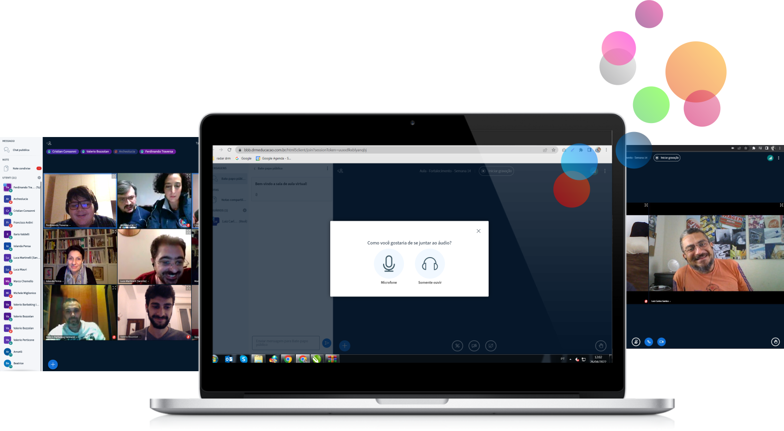 Laptop for demonstration tool